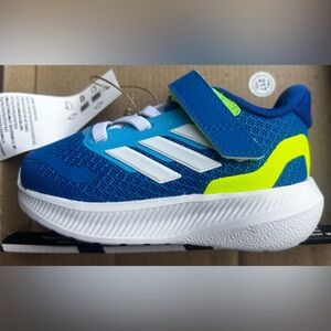NWT Adidas Toddler Boys Sneaker in Blue Size 5K shoe